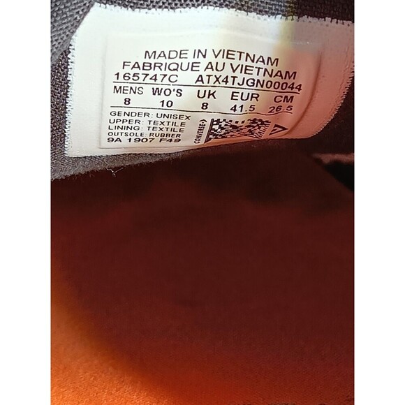 Pigalle X Converse Chuck 70 Shoes Men's 8 Low Top Blue Lightning Storm - Picture 13 of 14